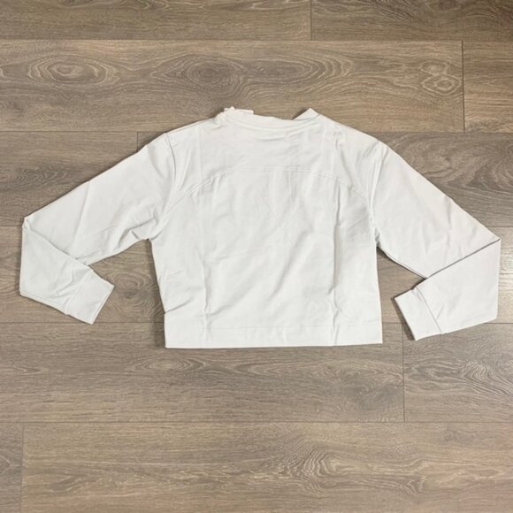 Puma Train Cloudspun Crew Neck Sweater Nimbus Cloud Heather Grey Size XS - Picture 14 of 15